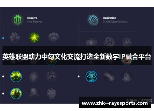 英雄联盟助力中匈文化交流打造全新数字IP融合平台